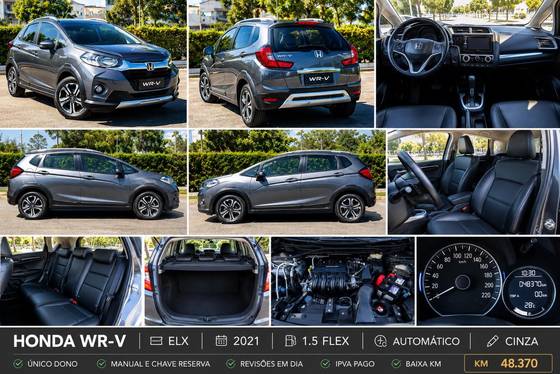HONDA WR-V 1.5 16V FLEXONE EXL CVT